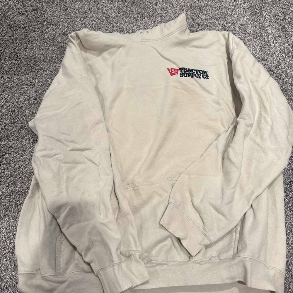 Tractor Supply Co Cream Blanket - Picture 2 of 2
